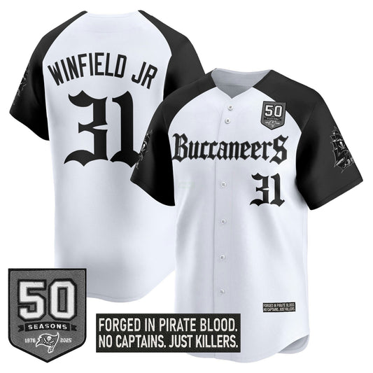 Camisa NFL Men’s Tampa Bay ‘Gothic Pirate Shadows Edition’ Vapor Jersey