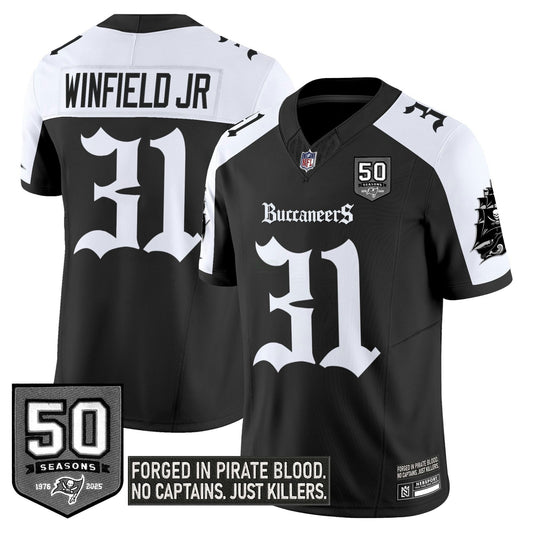 Camisa NFL Men’s Tampa Bay ‘Gothic Pirate Shadows Edition’ Vapor Limited Jersey