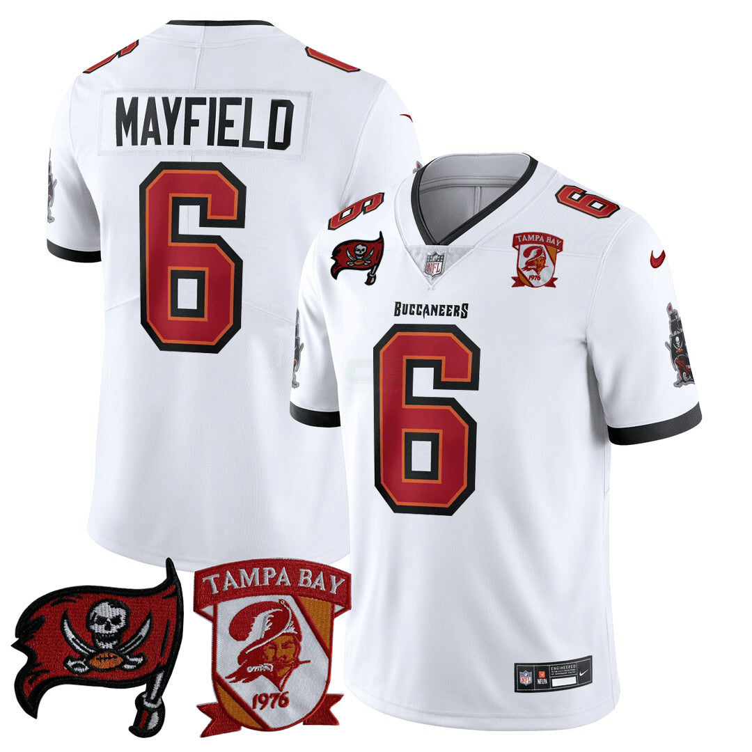 Camisa NFL Men’s Tampa Bay Logo Patch Jersey