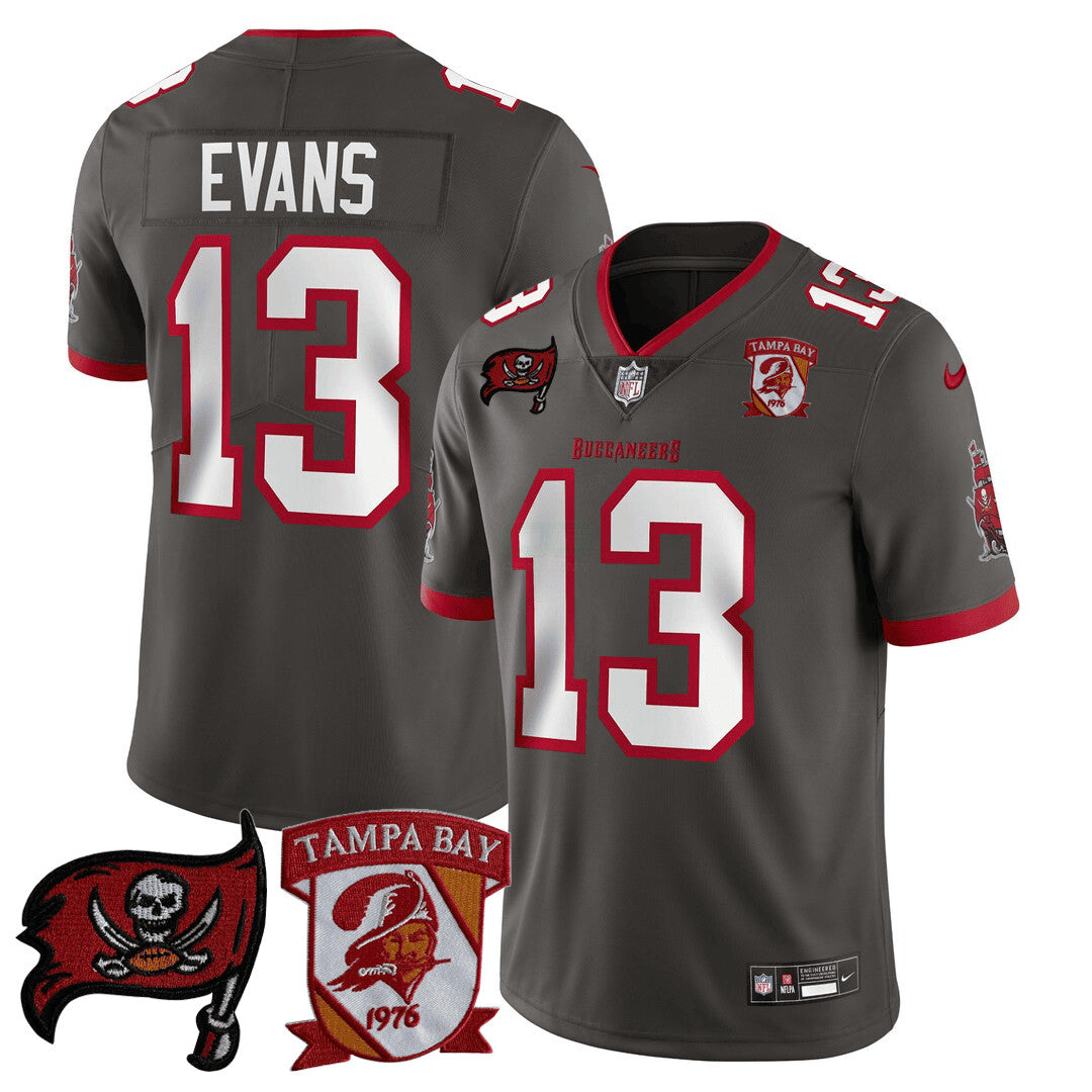 Camisa NFL Men’s Tampa Bay Logo Patch Jersey