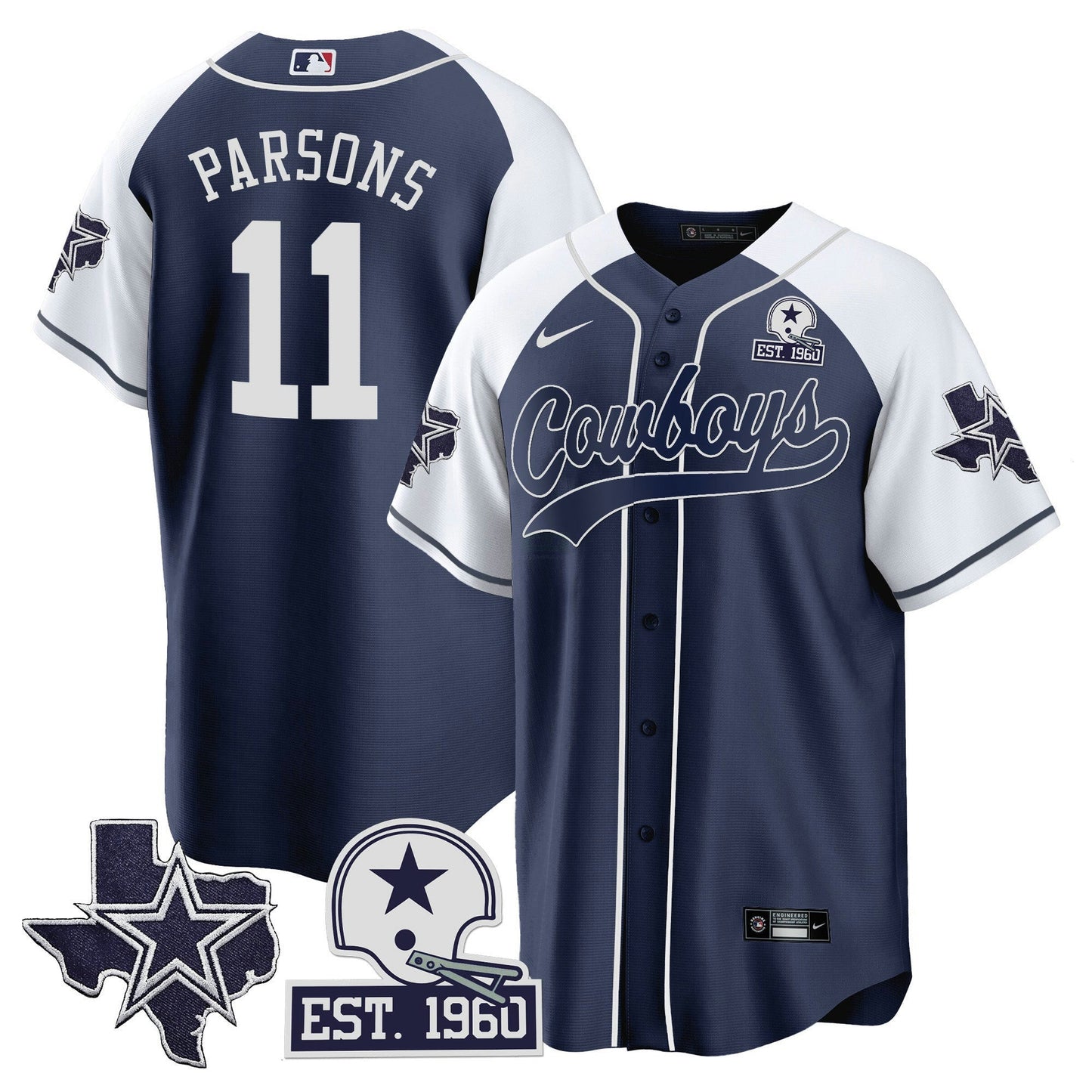 Camisa NFL Men’s Texas Patch Jersey