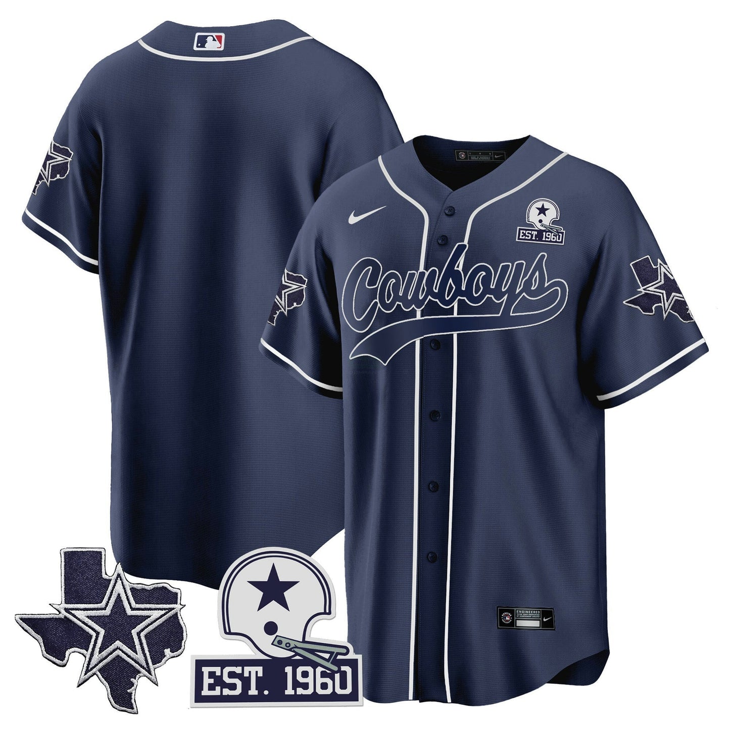 Camisa NFL Men’s Texas Patch Jersey