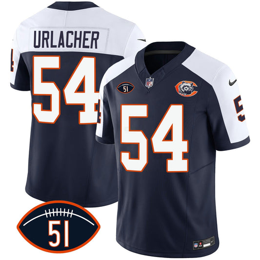 Camisa NFL Men’s Throwback Dick Butkus Patch Jersey