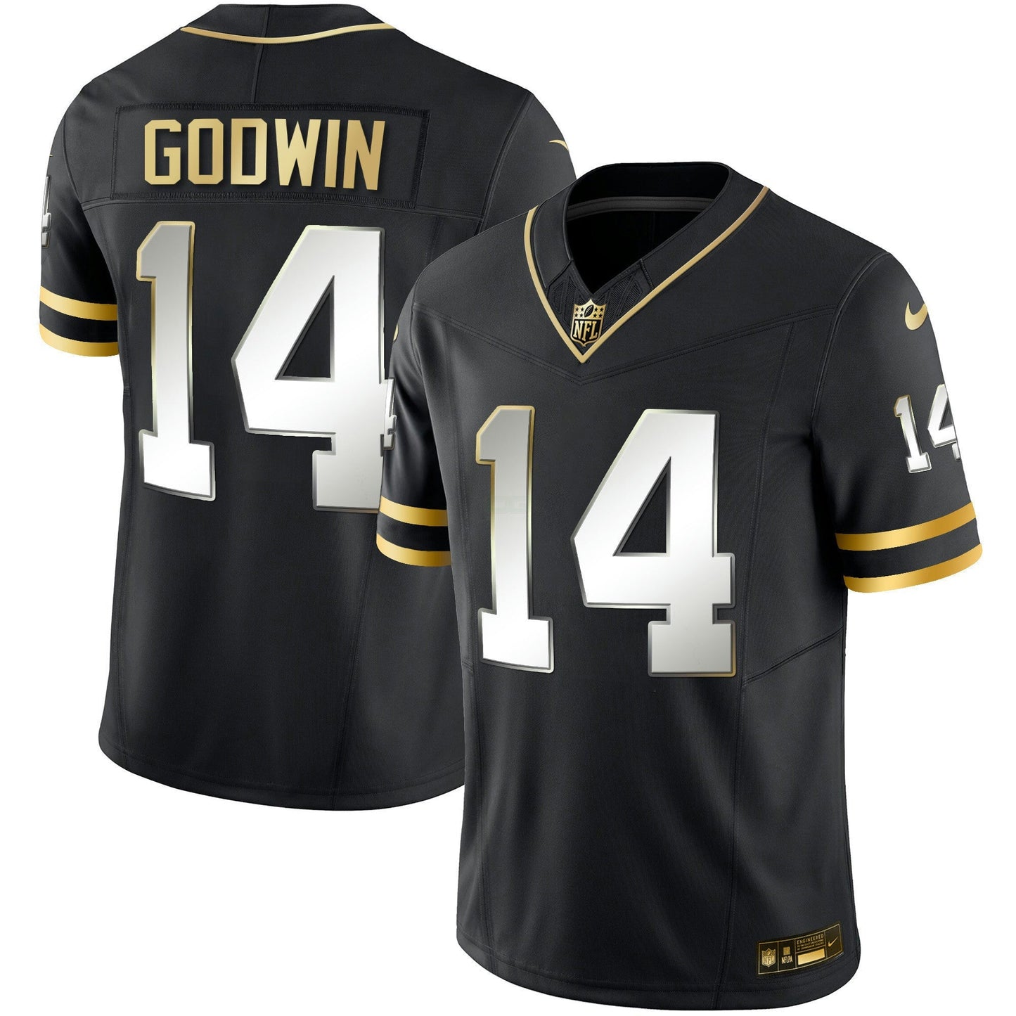 Camisa NFL Men’s Throwback & Dourada Limited Jersey