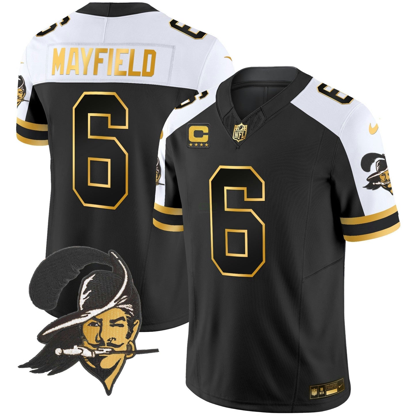 Camisa NFL Men’s Throwback Dourada Vapor Limited Jersey