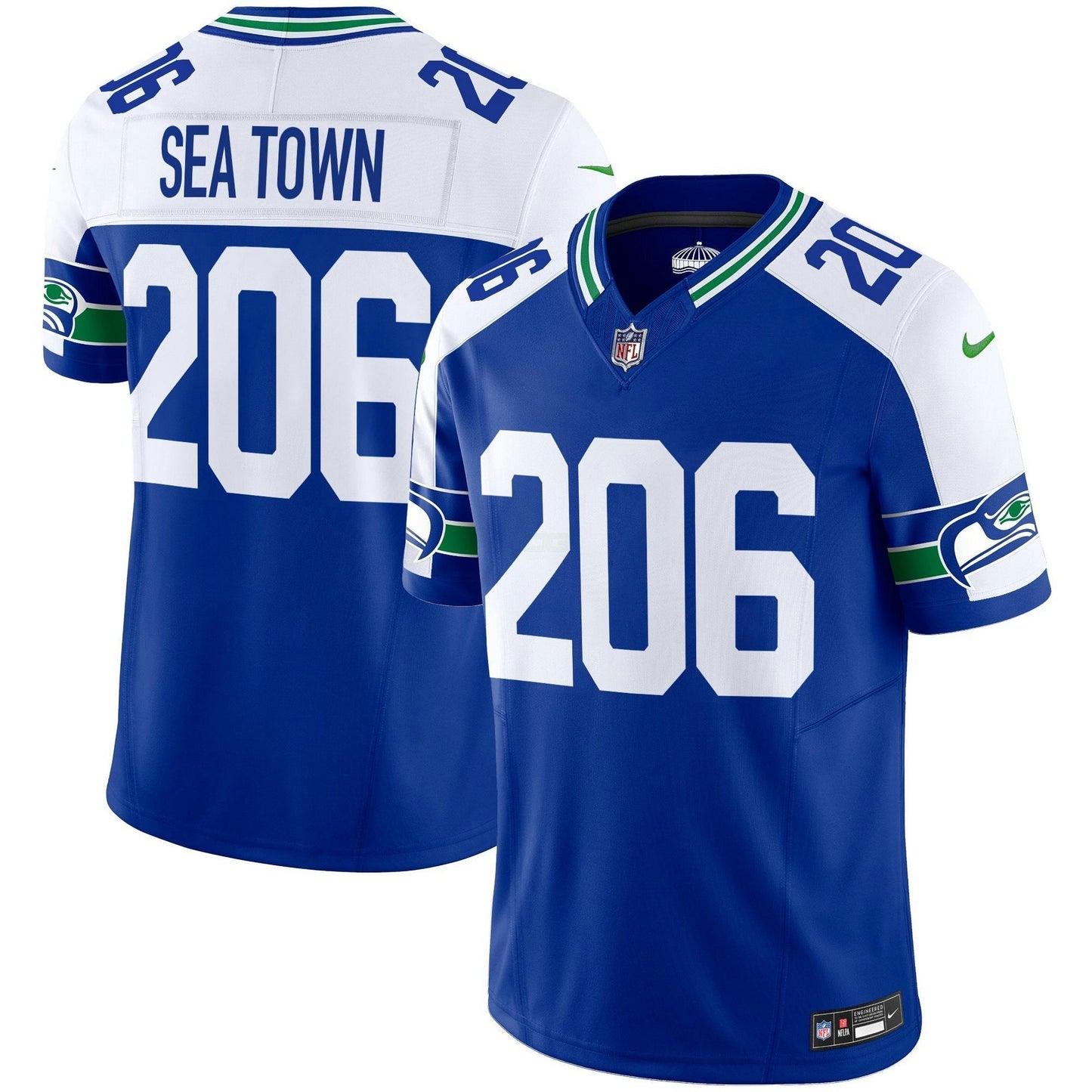 Camisa NFL Men’s Throwback & Dourada Vapor Limited Jersey