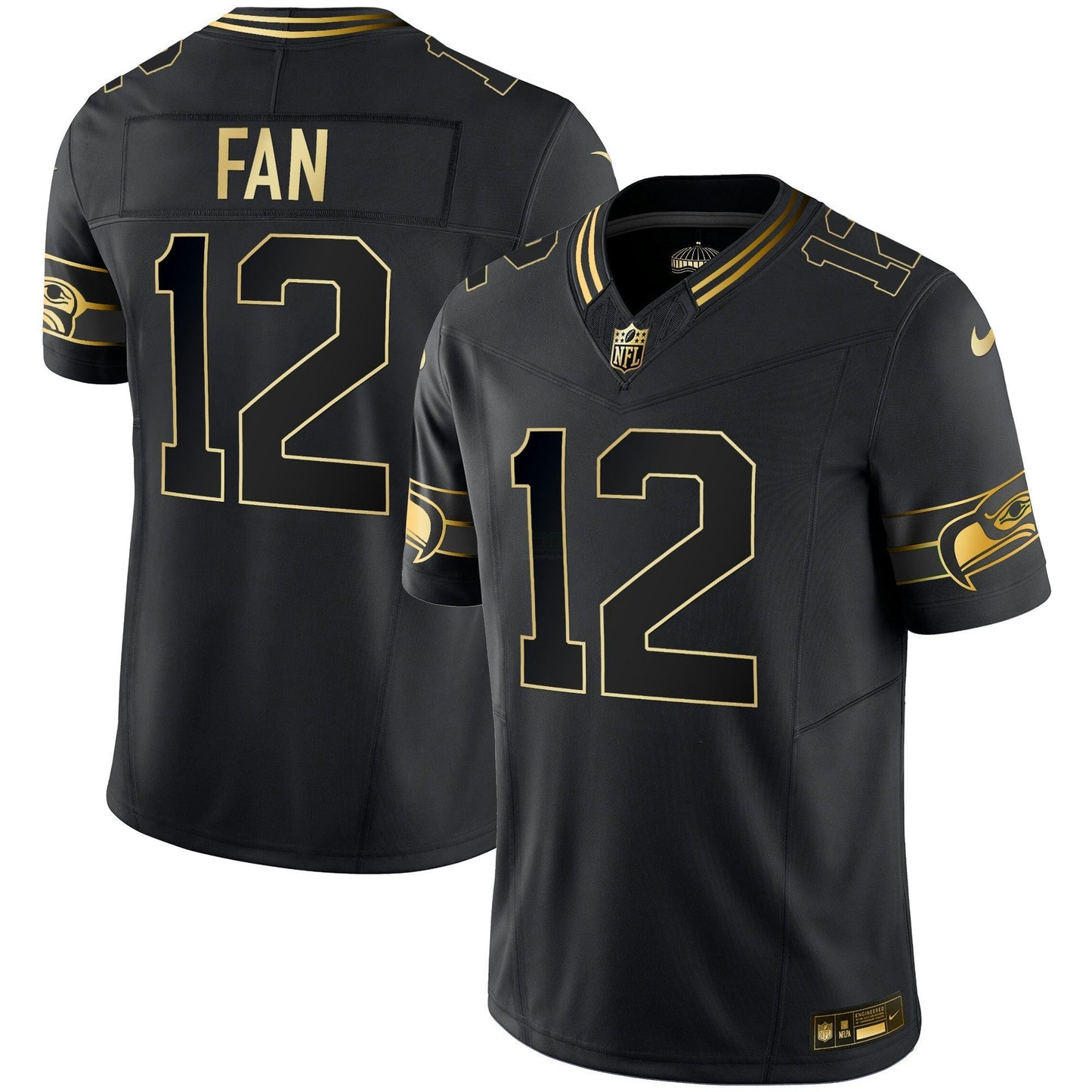 Camisa NFL Men’s Throwback & Dourada Vapor Limited Jersey