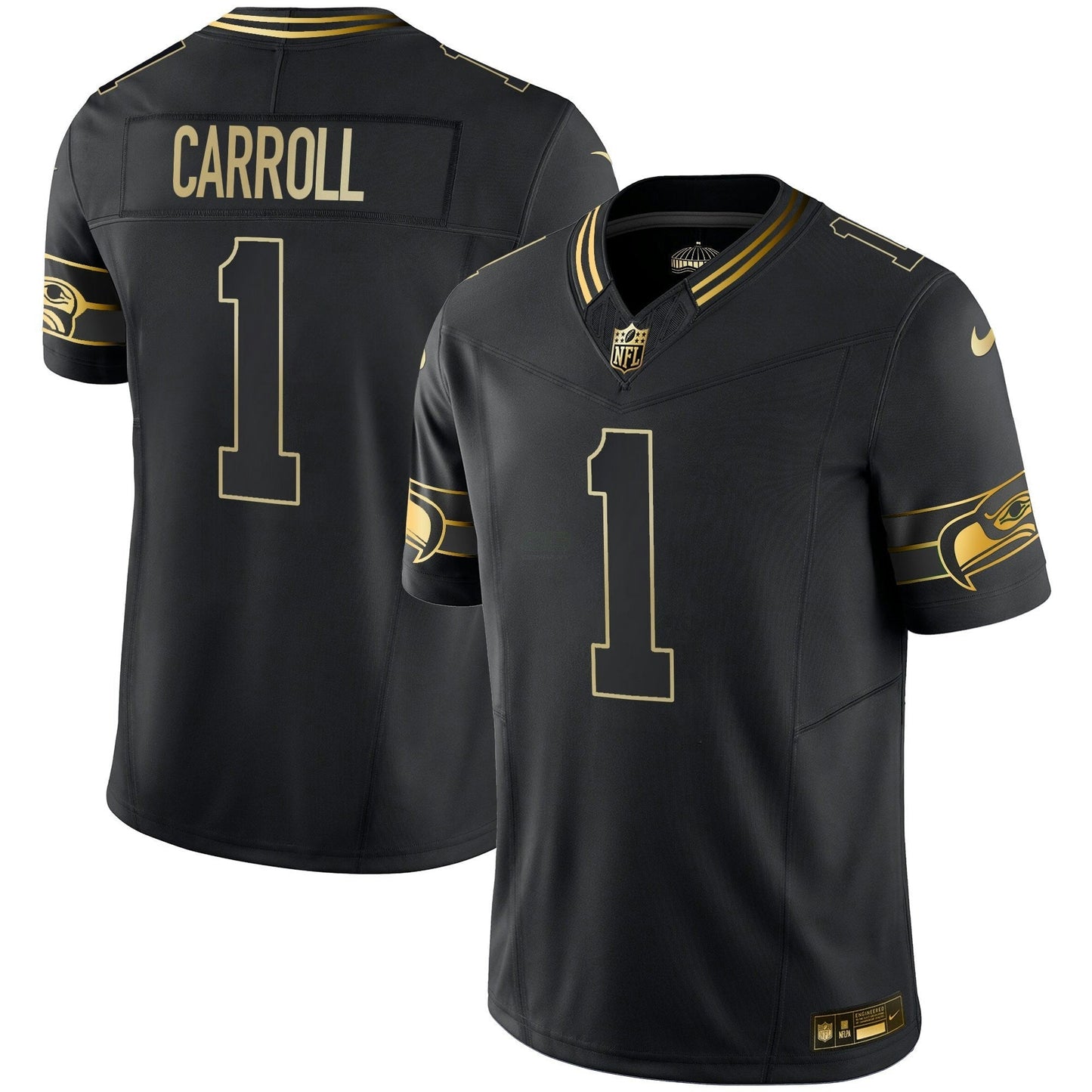 Camisa NFL Men’s Throwback & Dourada Vapor Limited Jersey