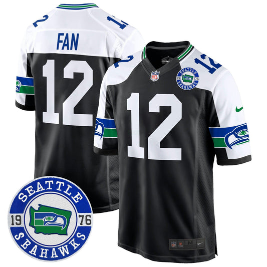 Camisa NFL Men’s Throwback Est. 1976 Patch Game Jersey
