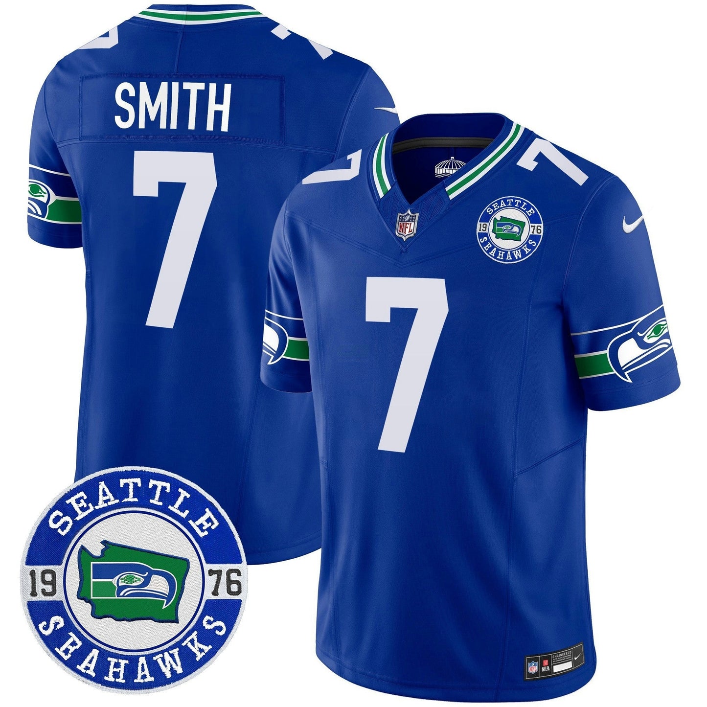 Camisa NFL Men’s Throwback Est. 1976 Patch Vapor Limited Jersey