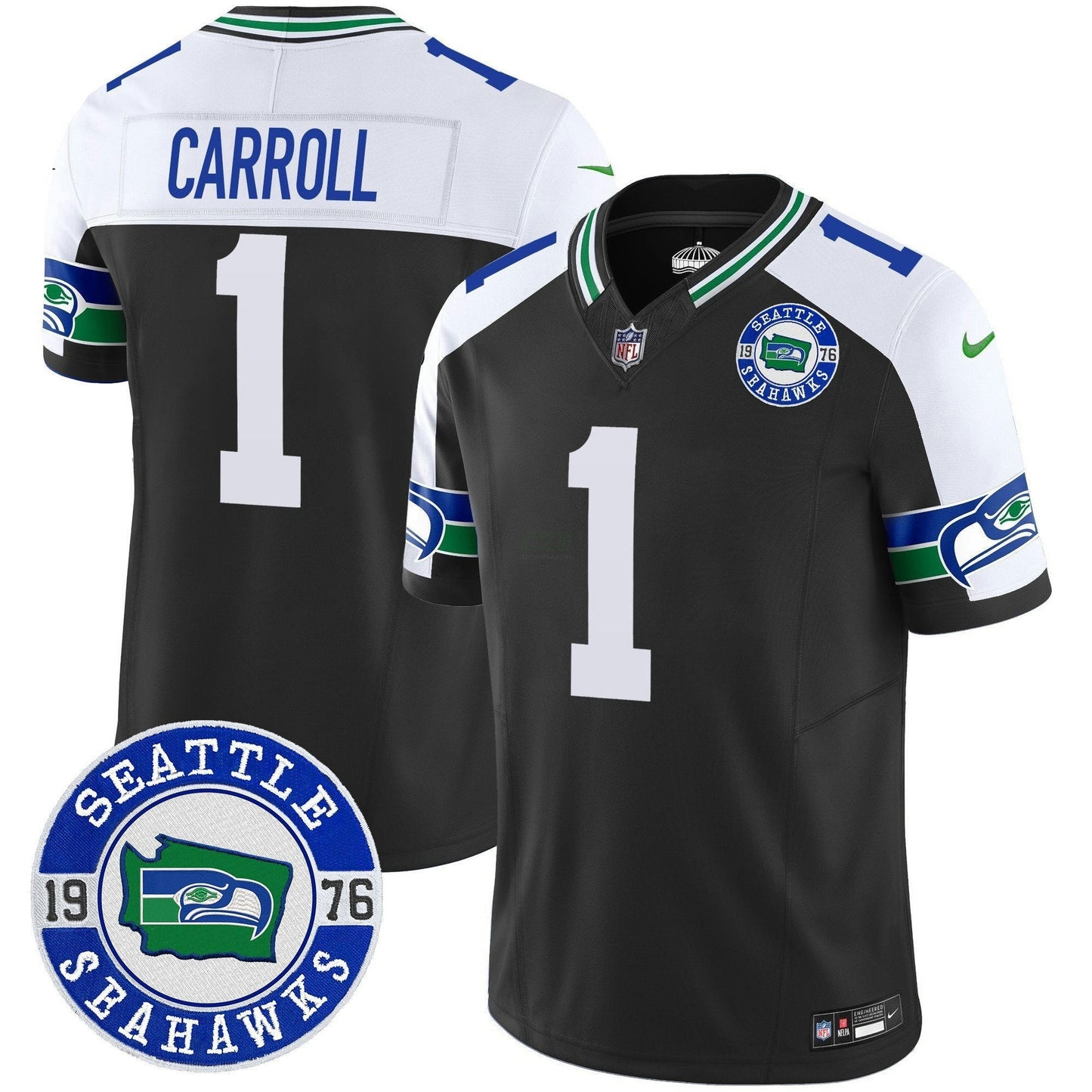 Camisa NFL Men’s Throwback Est. 1976 Patch Vapor Limited Jersey