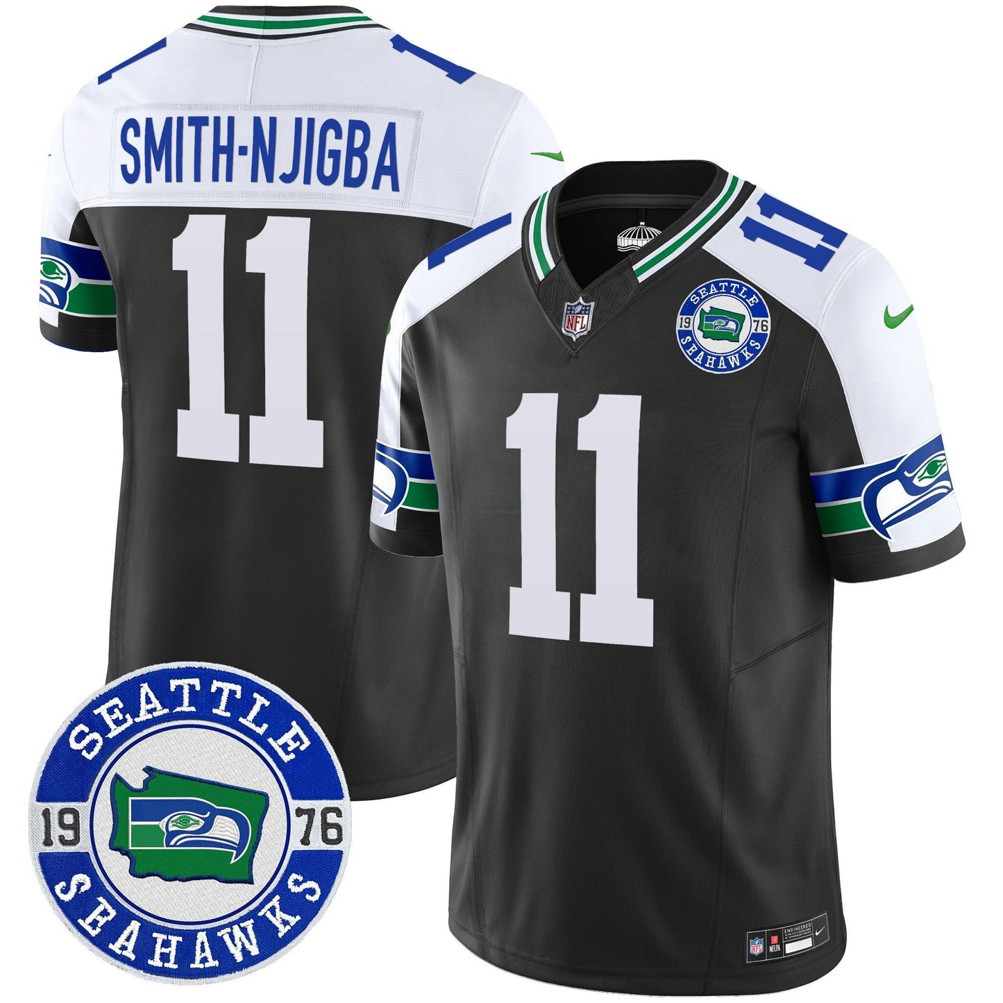 Camisa NFL Men’s Throwback Est. 1976 Patch Vapor Limited Jersey