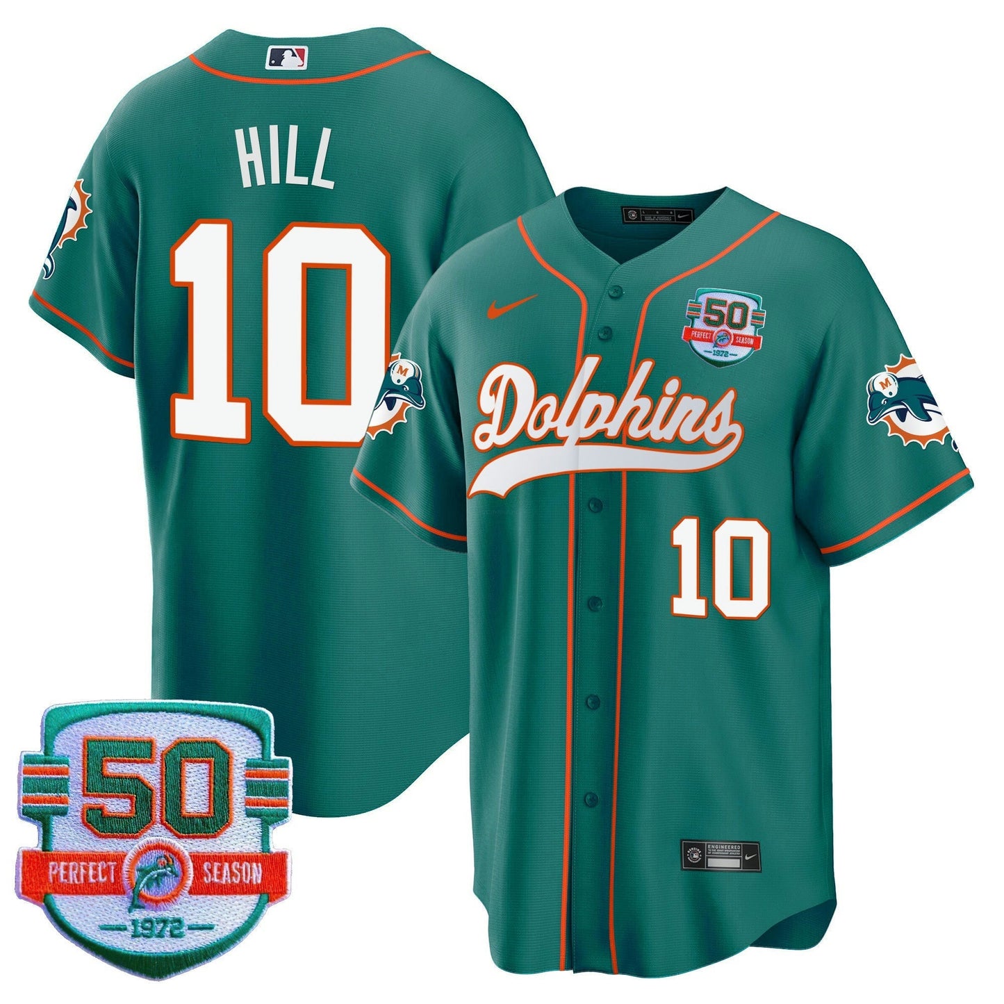 Camisa NFL Miami Dolphins Men’s Throwback Jersey