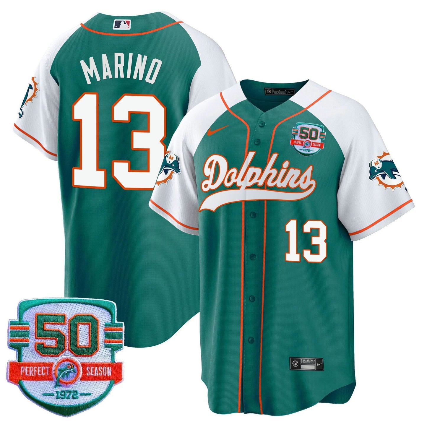 Camisa NFL Miami Dolphins Men’s Throwback Jersey
