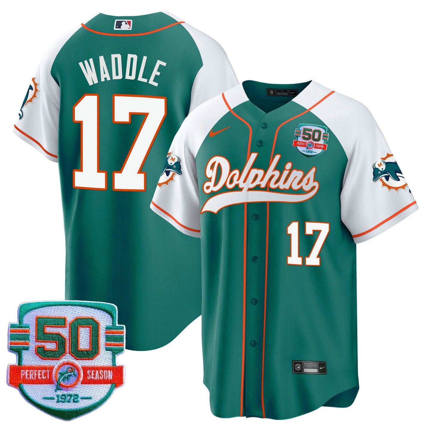 Camisa NFL Miami Dolphins Men’s Throwback Jersey
