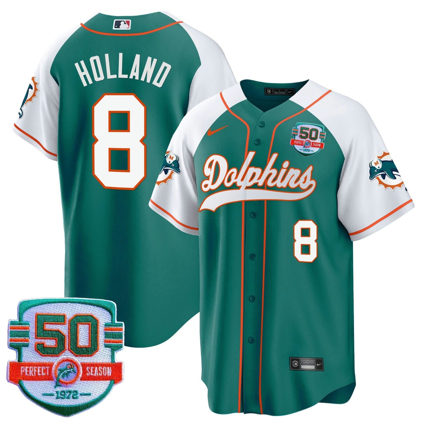 Camisa NFL Miami Dolphins Men’s Throwback Jersey