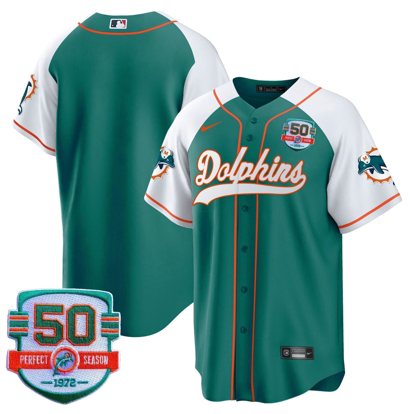 Camisa NFL Miami Dolphins Men’s Throwback Jersey