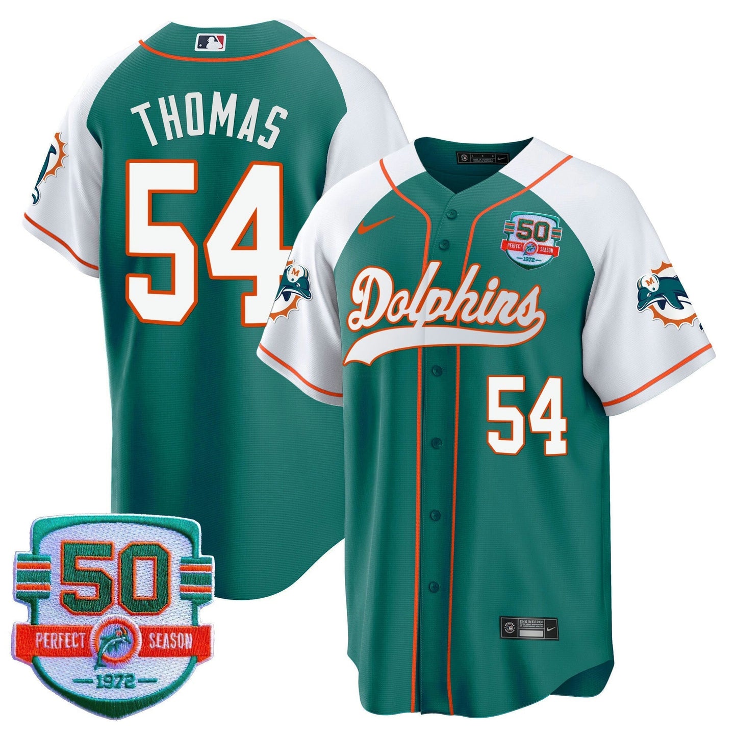 Camisa NFL Miami Dolphins Men’s Throwback Jersey