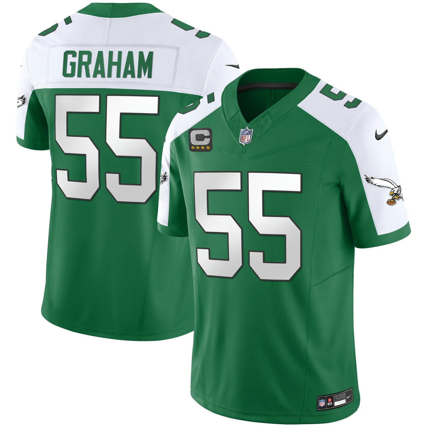 Camisa NFL Men’s Throwback Kelly Vapor Limited Jersey