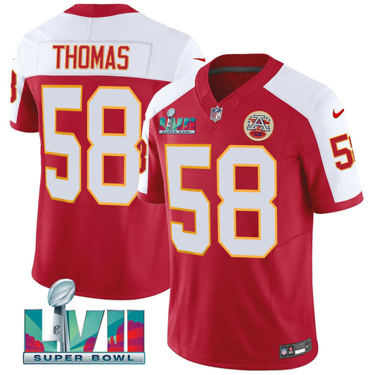 Camisa NFL Kansas City Chiefs Men’s Throwback Limited Vapor Jersey