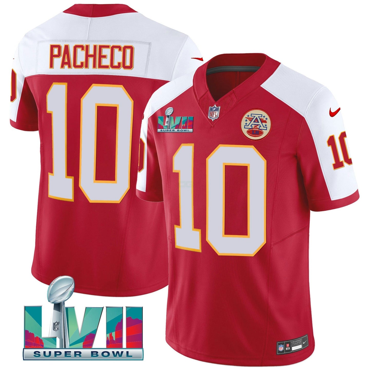 Camisa NFL Kansas City Chiefs Men’s Throwback Limited Vapor Jersey
