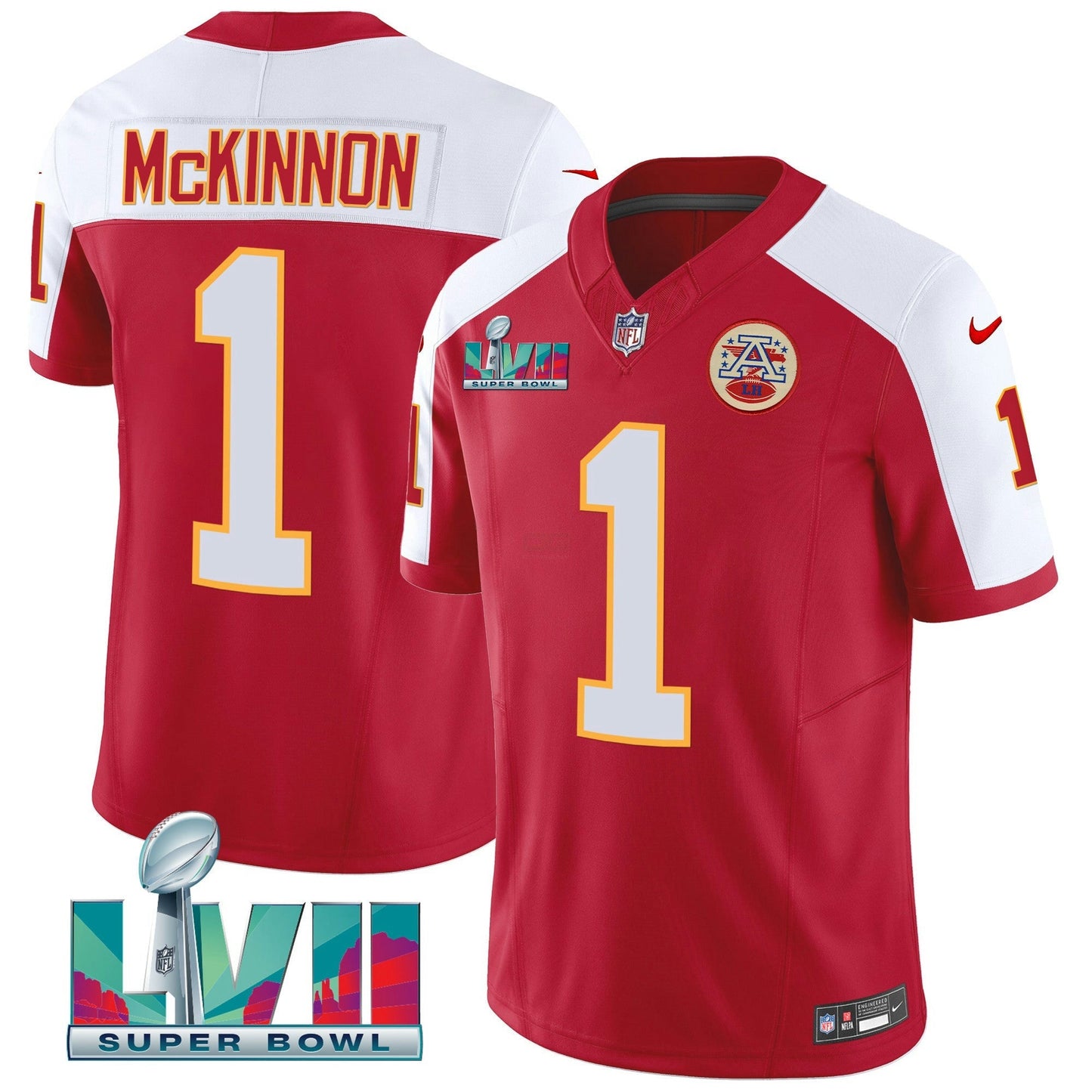 Camisa NFL Kansas City Chiefs Men’s Throwback Limited Vapor Jersey