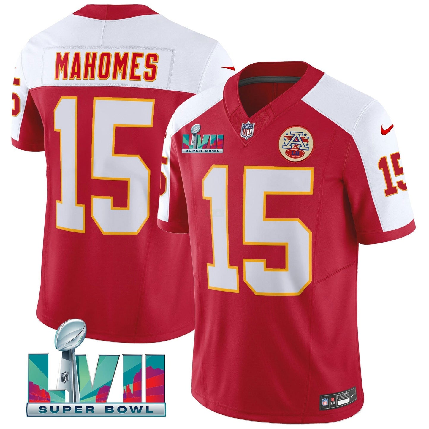 Camisa NFL Kansas City Chiefs Men’s Throwback Limited Vapor Jersey