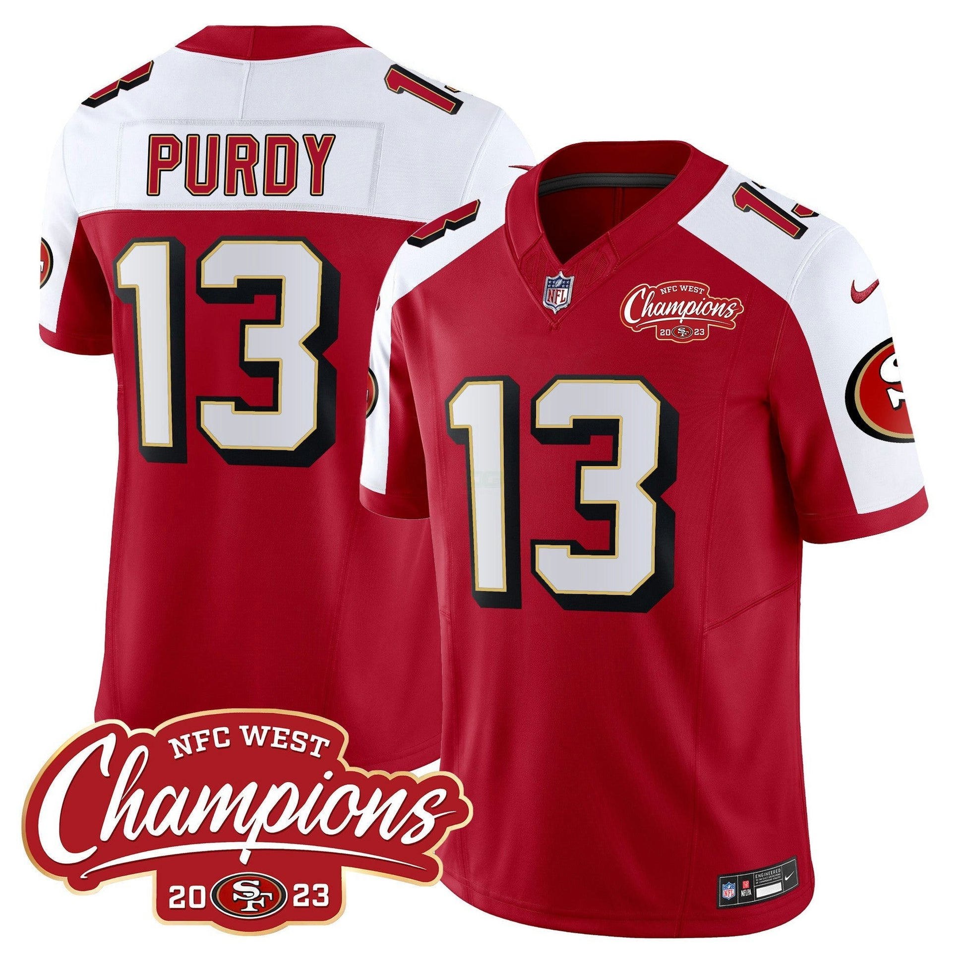 Camisa NFL Men’s Throwback NFC West Champions Patch Vapor Jersey