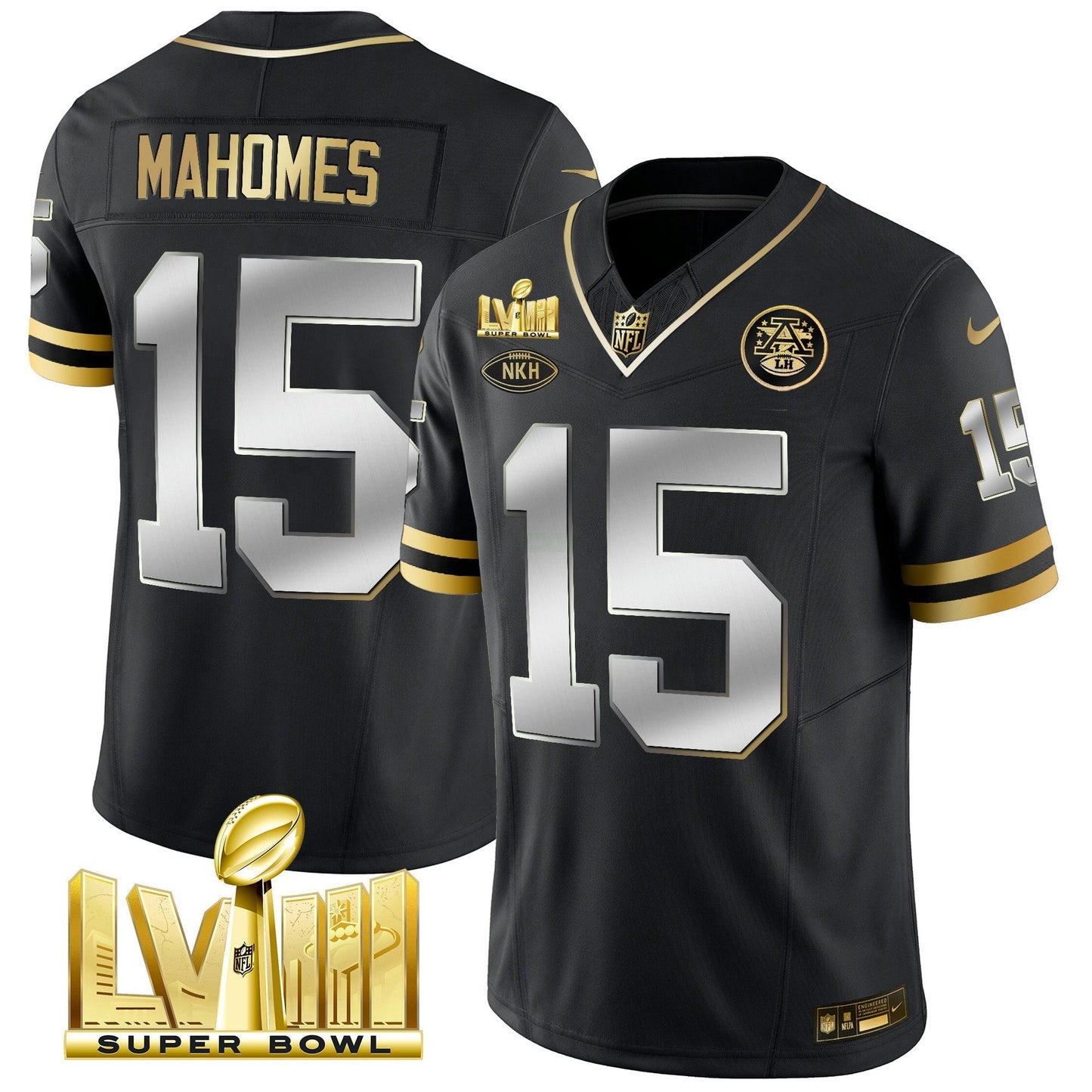 Camisa NFL Men’s Throwback Super Bowl LVIII Vapor Jersey