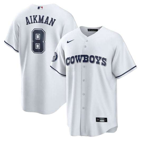 Camisa NFL Men’s Troy Aikman Jersey - Branca
