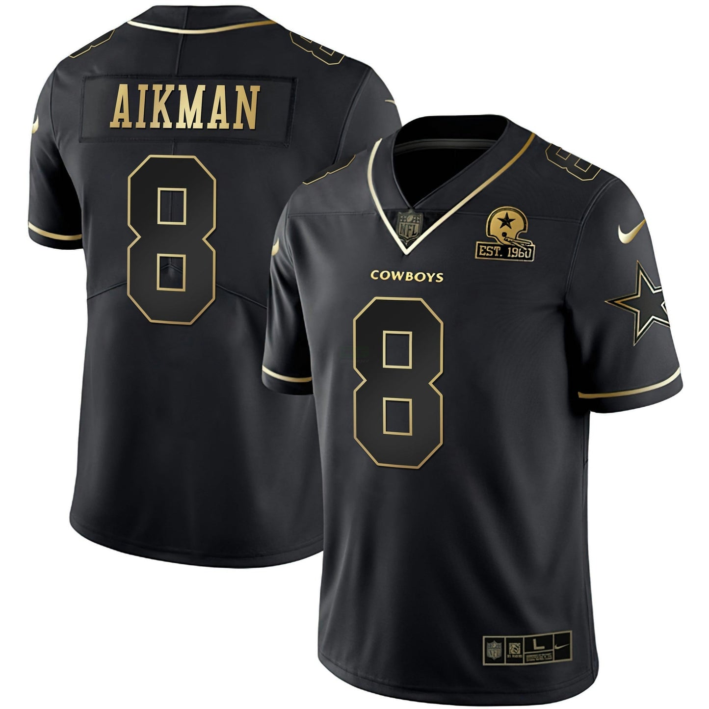 Camisa NFL Dallas Cowboys Men’s Troy Aikman Jersey Collection