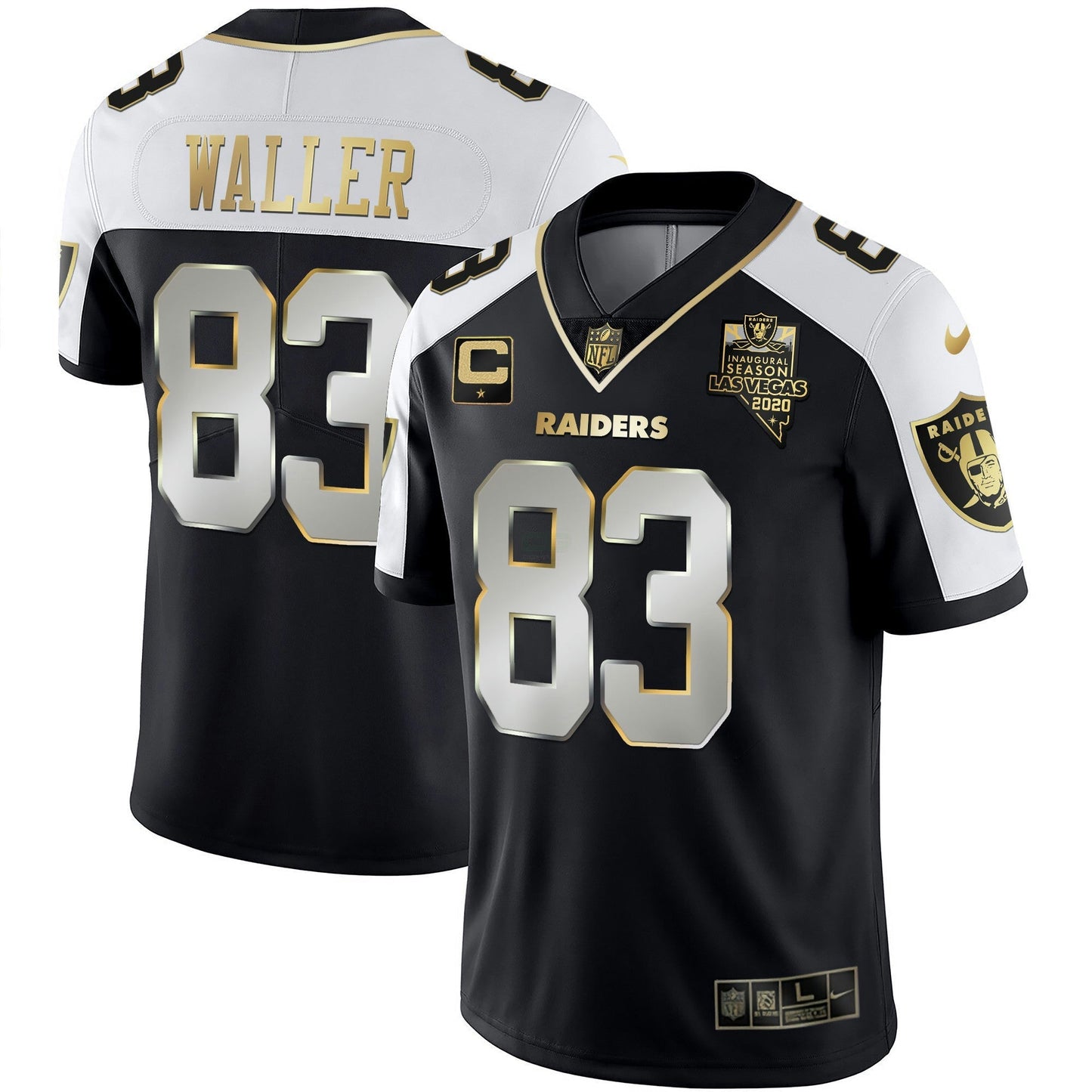 Camisa NFL Las Vegas Raiders Men’s Vapor Dourada Jersey