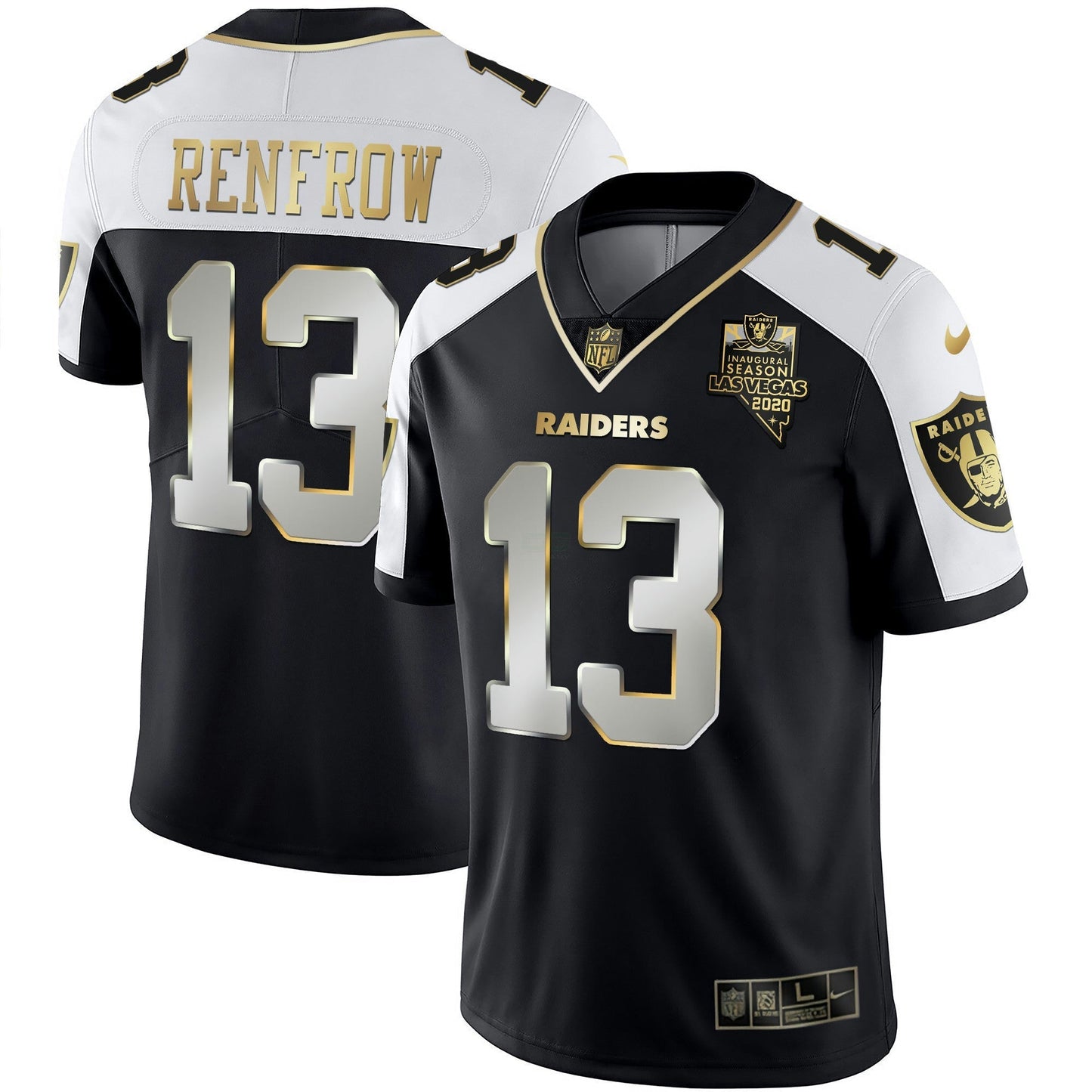 Camisa NFL Las Vegas Raiders Men’s Vapor Dourada Jersey