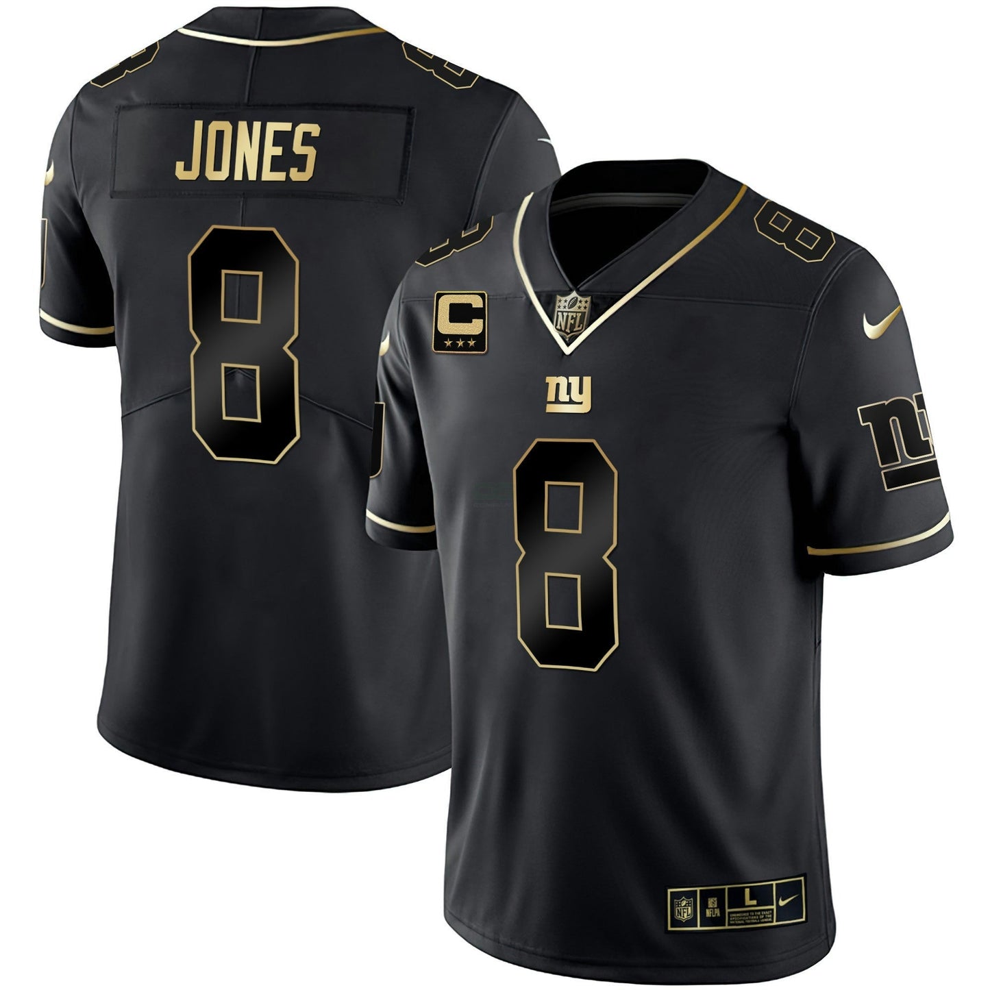 Camisa NFL New York Giants Men’s Vapor Dourada Jersey
