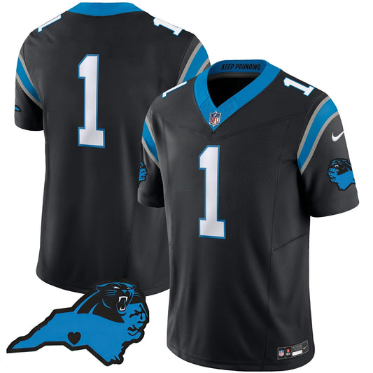 Camisa NFL Men’s Vapor Limited Jersey – Carolina Patch