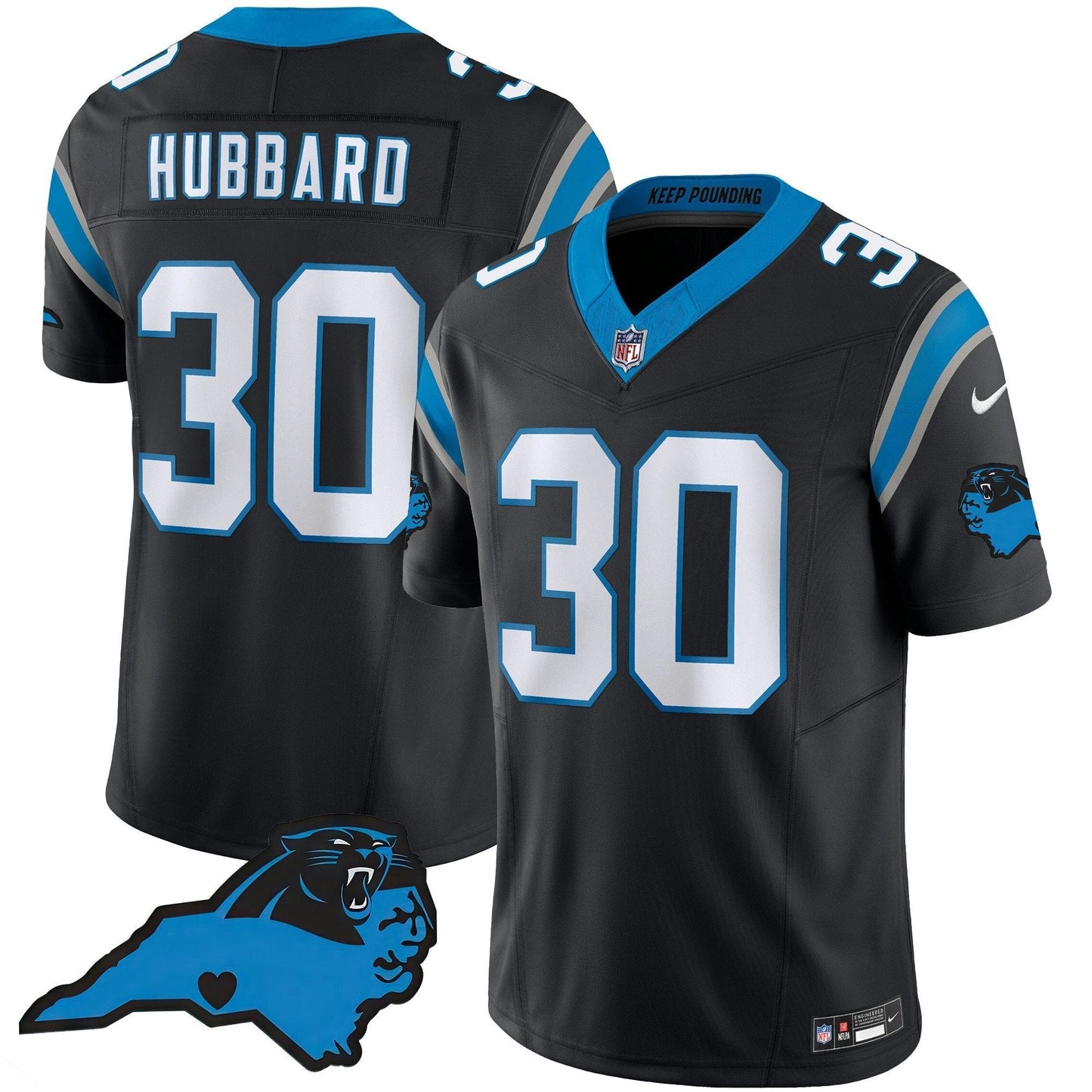 Camisa NFL Men’s Vapor Limited Jersey – Carolina Patch