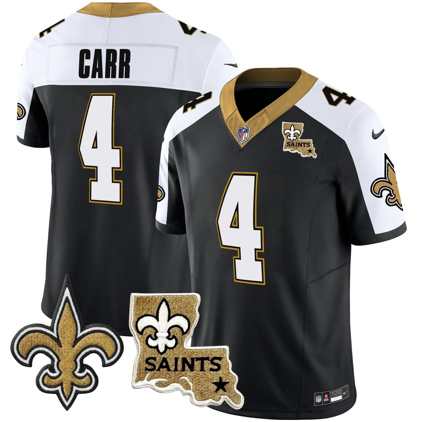 Camisa NFL Men’s Vapor Limited Jersey – New Orleans Patch