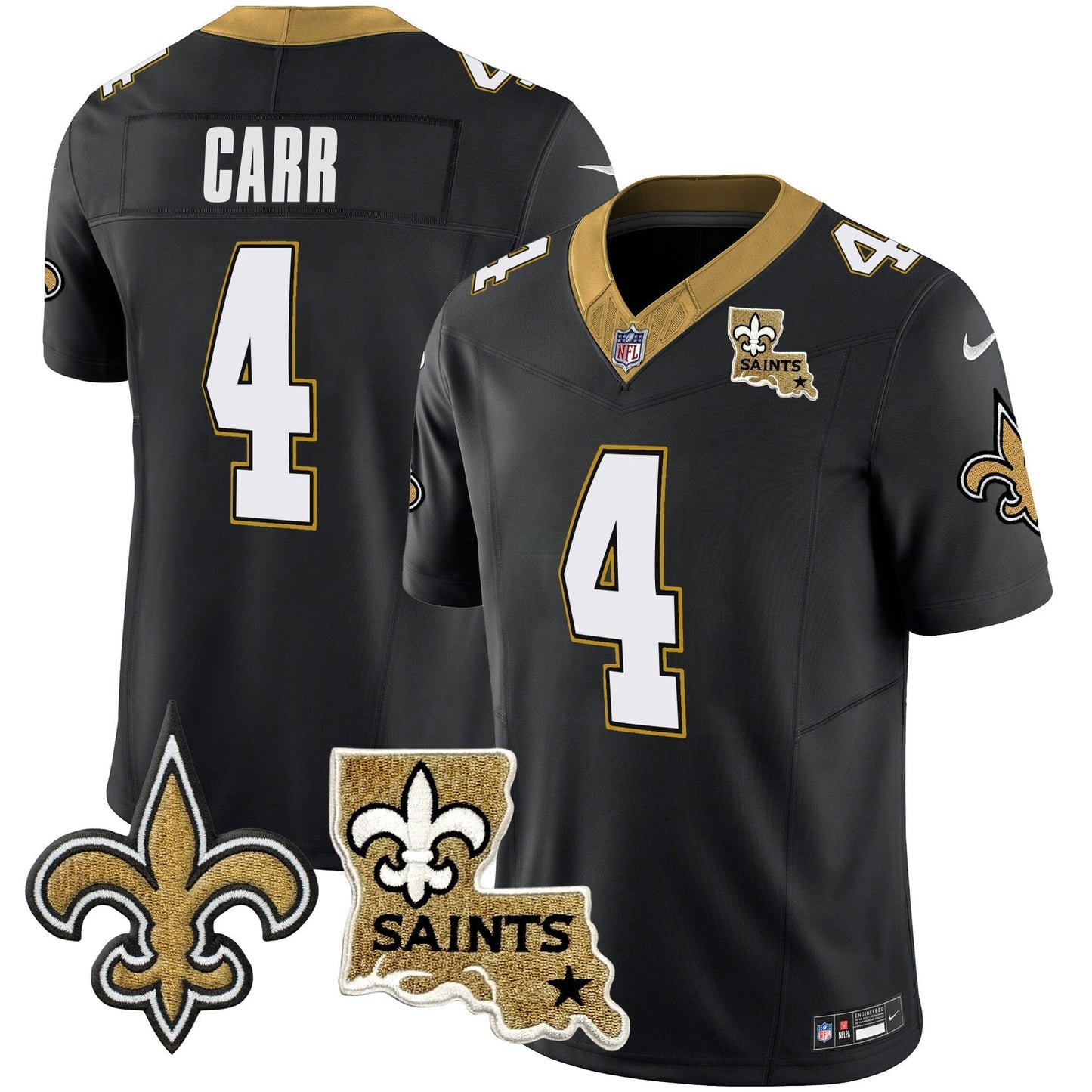 Camisa NFL Men’s Vapor Limited Jersey – New Orleans Patch
