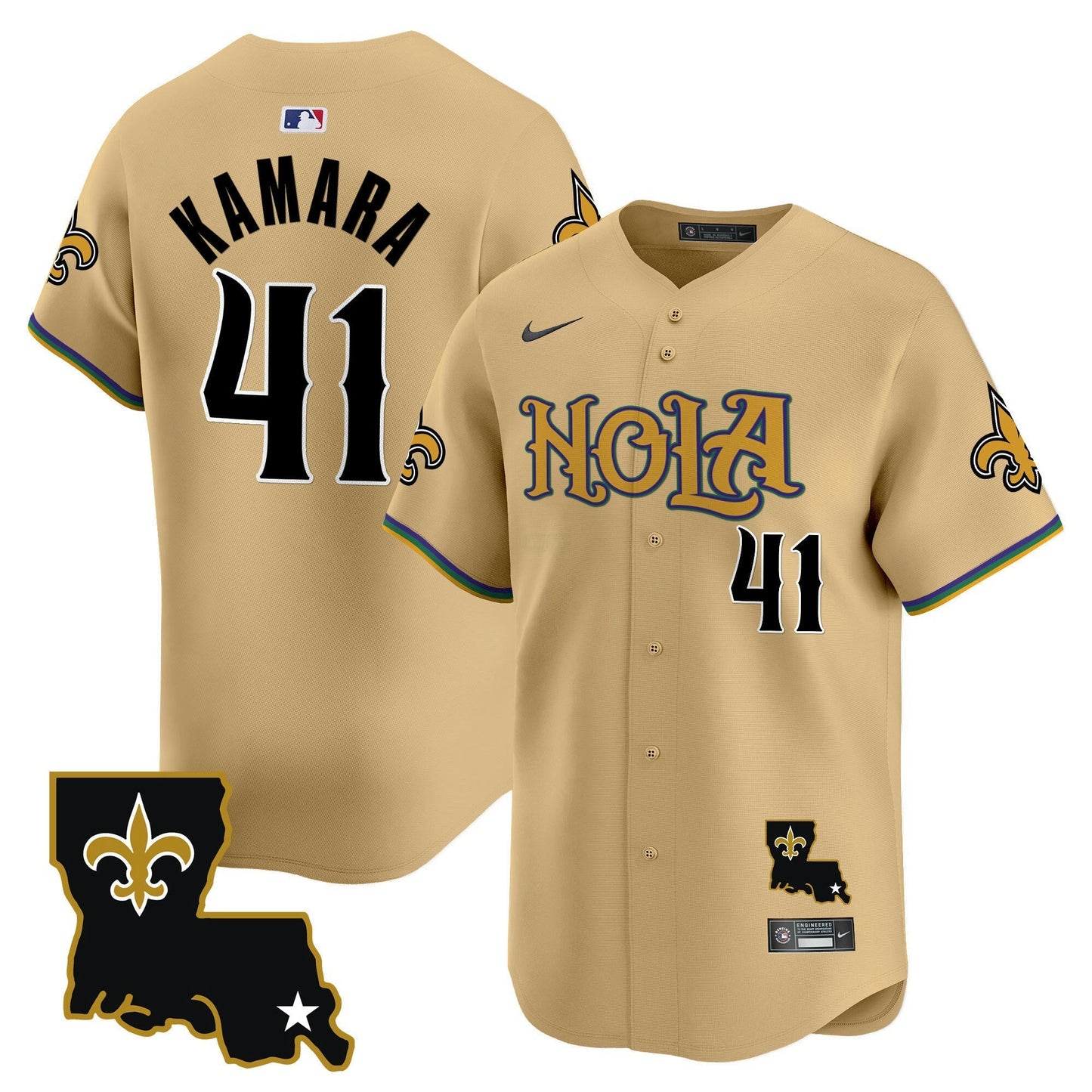Camisa NFL New Orleans Saints Men’s Vapor Premier Limited Jersey