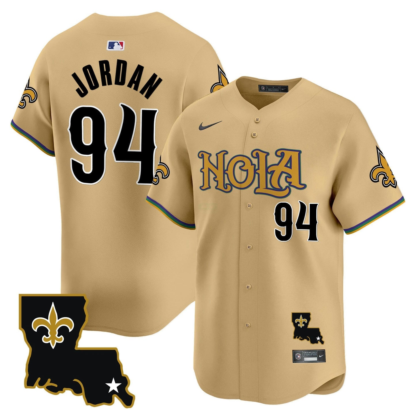 Camisa NFL New Orleans Saints Men’s Vapor Premier Limited Jersey