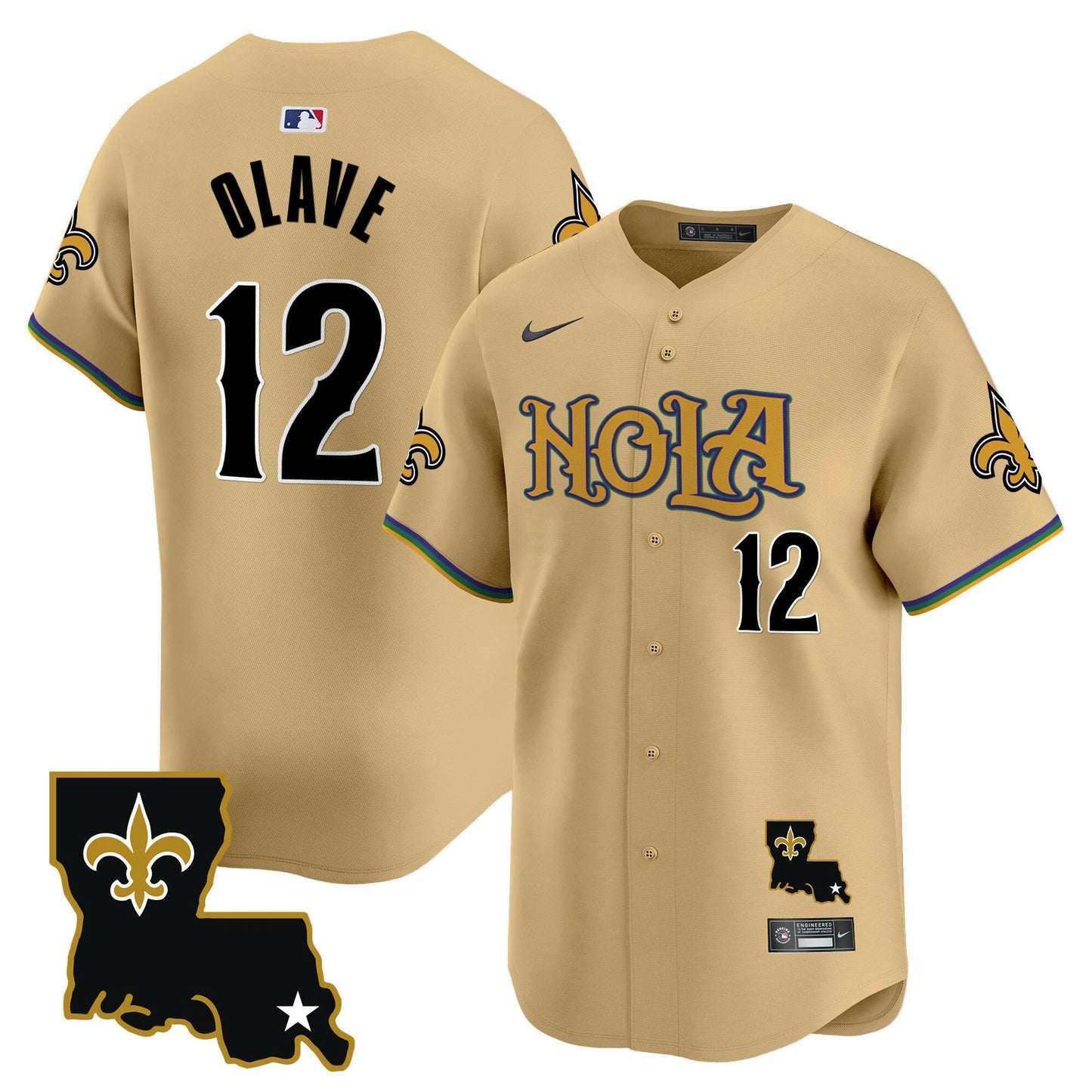 Camisa NFL New Orleans Saints Men’s Vapor Premier Limited Jersey