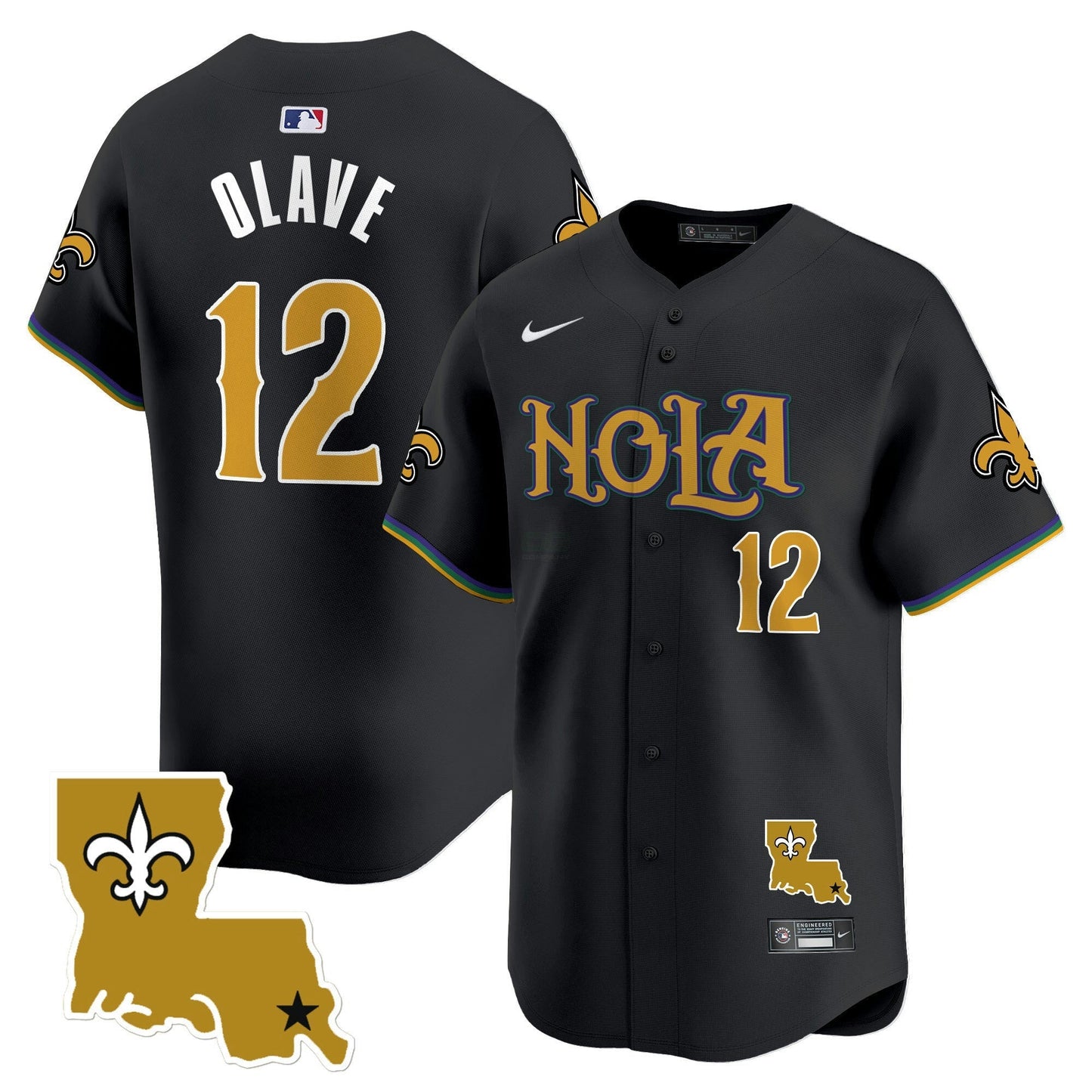 Camisa NFL New Orleans Saints Men’s Vapor Premier Limited Jersey