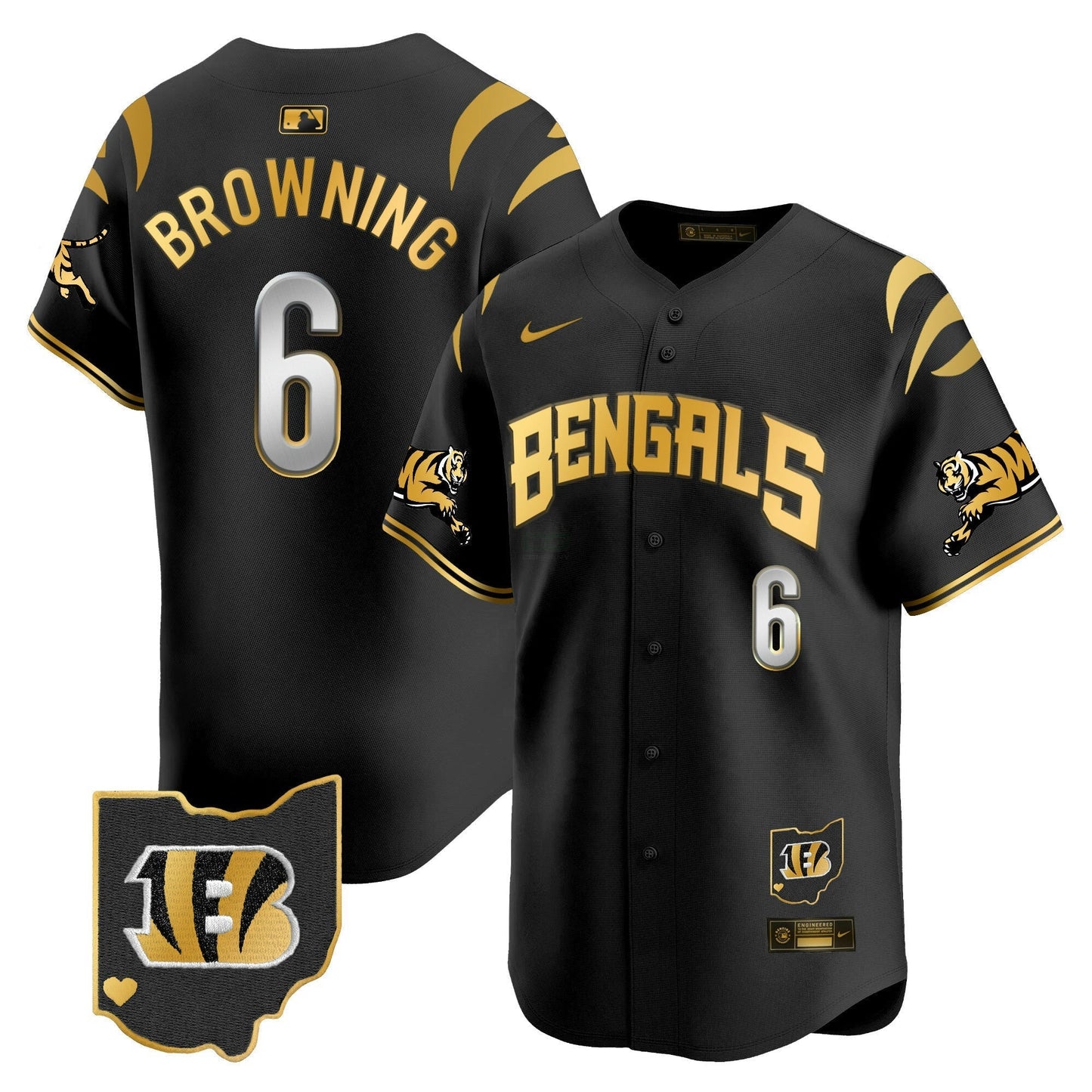 Camisa NFL Cincinnati Bengals Men’s Vapor Premier Limited Jersey