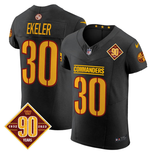 Camisa NFL Men’s Washington 90th Anniversary Patch Vapor Elite Jersey