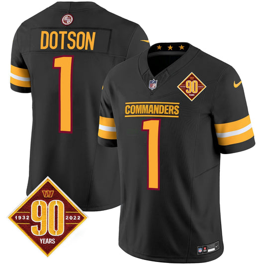 Camisa NFL Men’s Washington 90th Anniversary Patch Vapor Jersey V2
