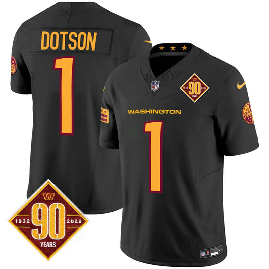 Camisa NFL Men’s Washington 90th Anniversary Patch Vapor Jersey V3