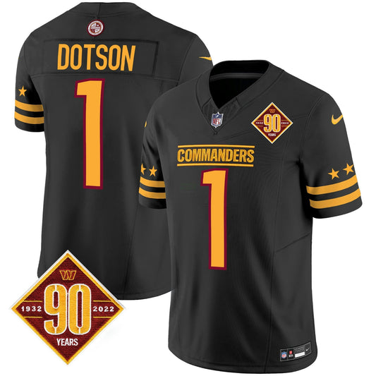 Camisa NFL Men’s Washington 90th Anniversary Patch Vapor Limited Jersey