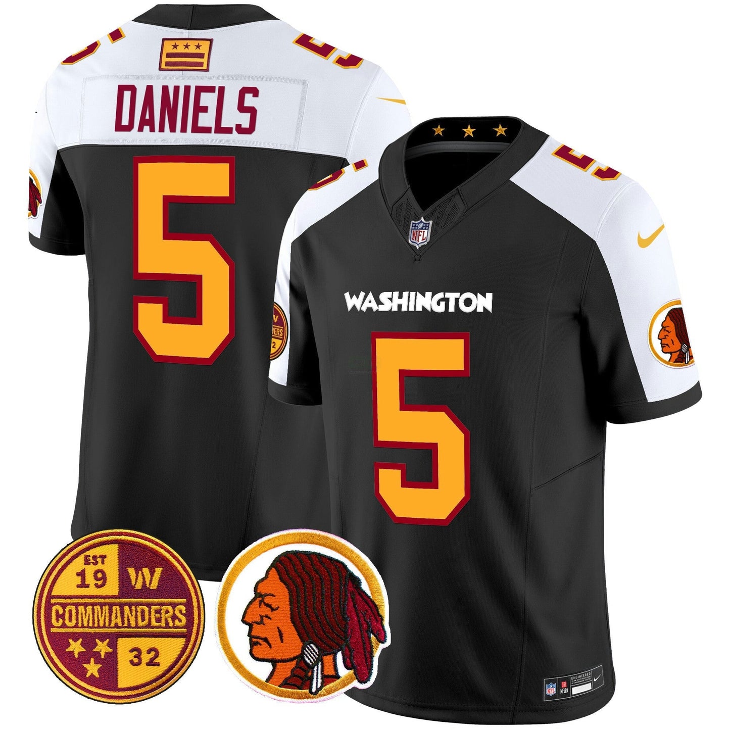 Camisa NFL Men’s Washington Half Redskins & Vapor Limited Jersey