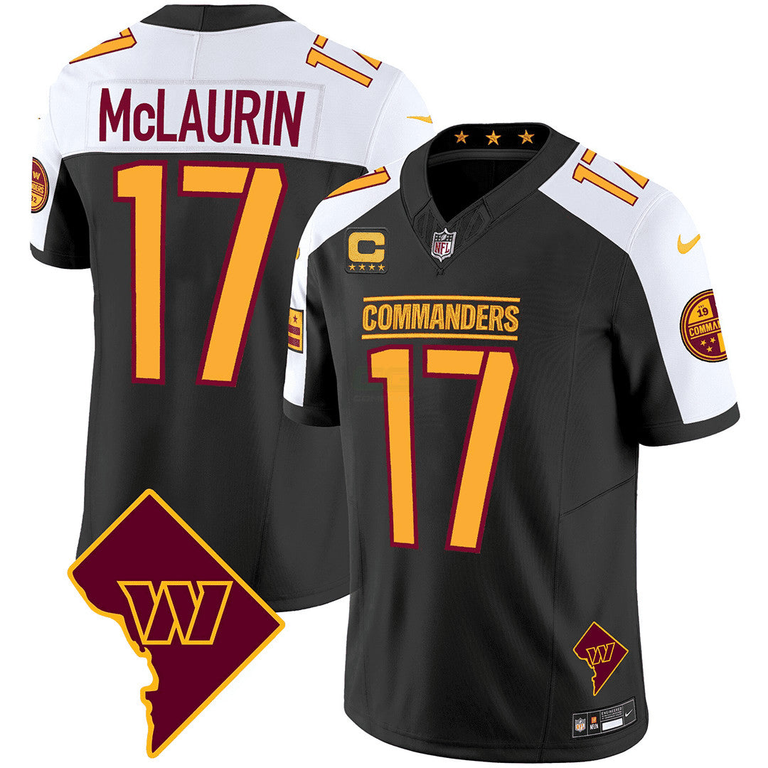 Camisa NFL Men’s Washington Washington DC Map Patch Jersey
