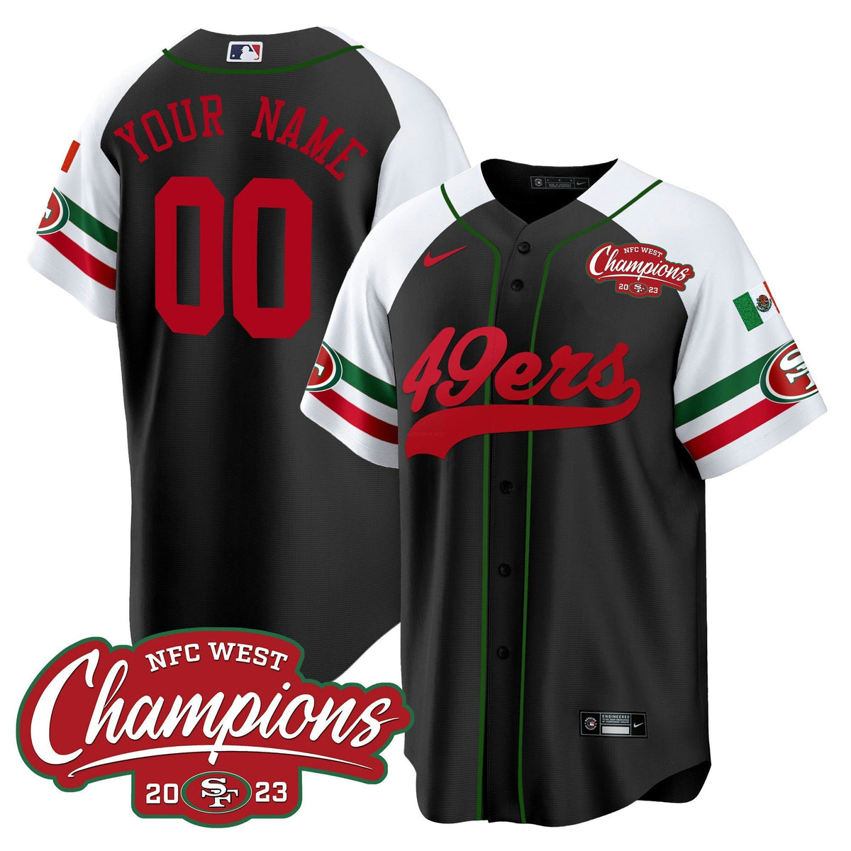 Camisa NFL Mexico 2023 NFC West Champions Jersey